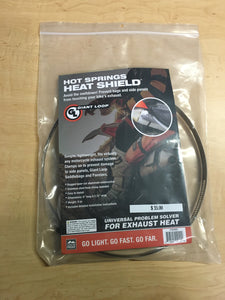 Giant Loop Hot Springs Motorcycle Exhaust Heat Shield W/ Clamp