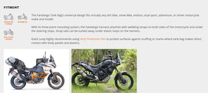 Giant Loop Fandango Universal Motorcycle Tank Bag
